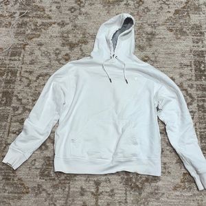 White Champion Hoodie